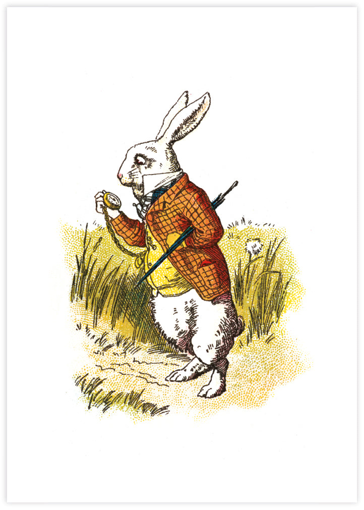 Alice in Wonderland Art Prints - The Rabbit - The Good Poster Company