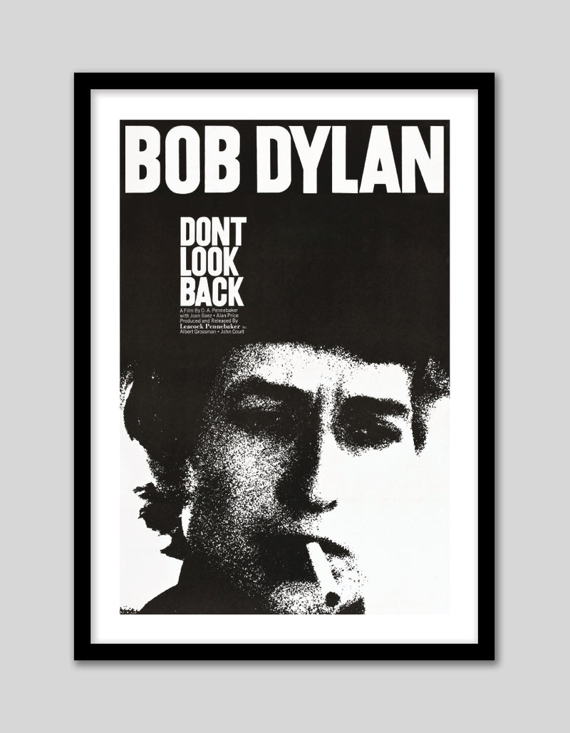 Bob Dylan Don't Look Back Movie Poster - Bob Dylan Art Prints at The Good Poster Company