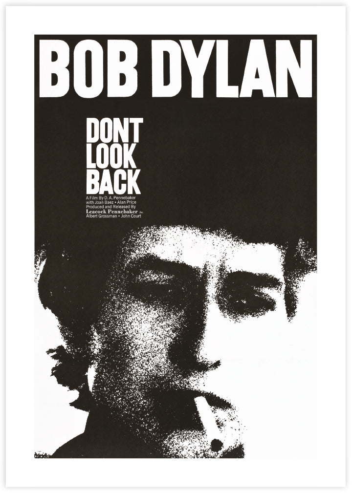 Bob Dylan Don't Look Back Movie Poster - Bob Dylan Art Prints at The Good Poster Company