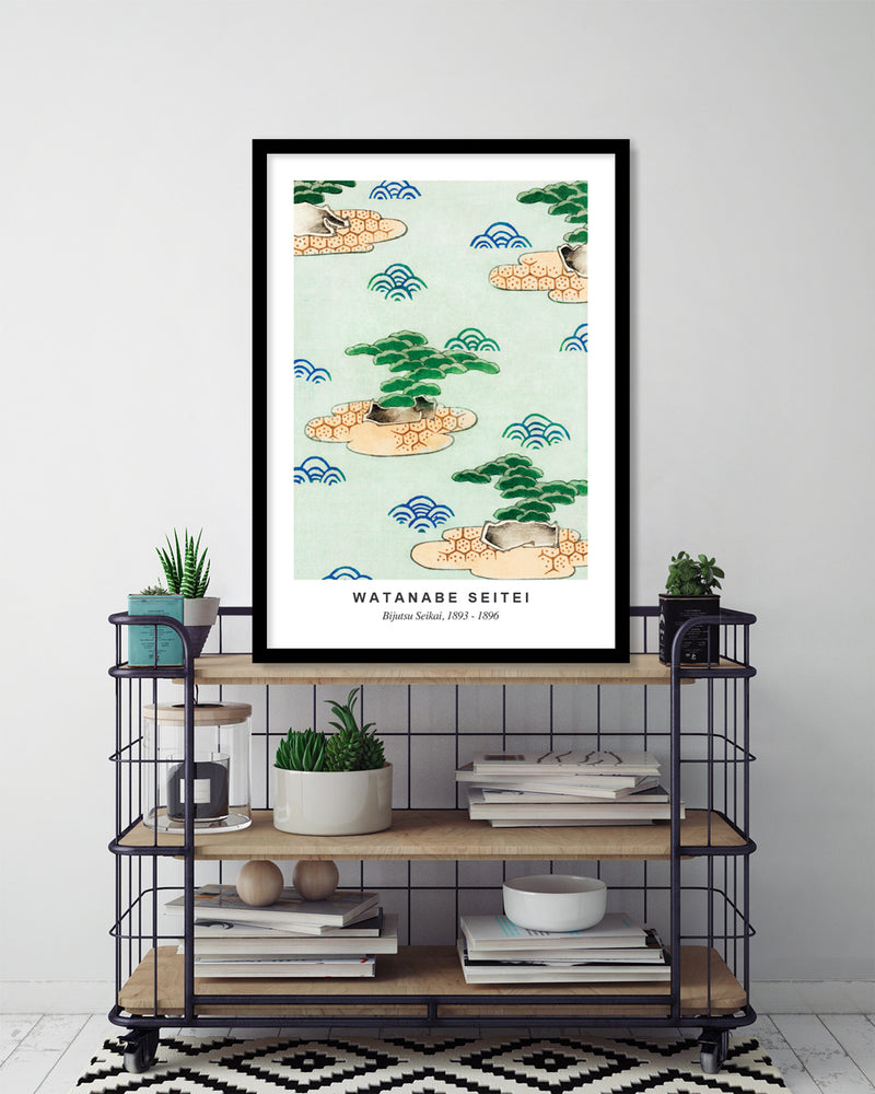 Japanese Landscape Watanabe Seitei - Vintage Japanese Art at The Good Poster Company