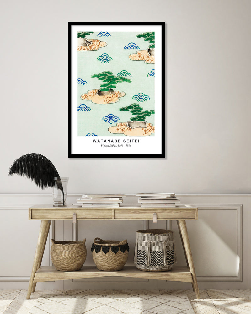 Japanese Landscape Watanabe Seitei - Vintage Japanese Art at The Good Poster Company