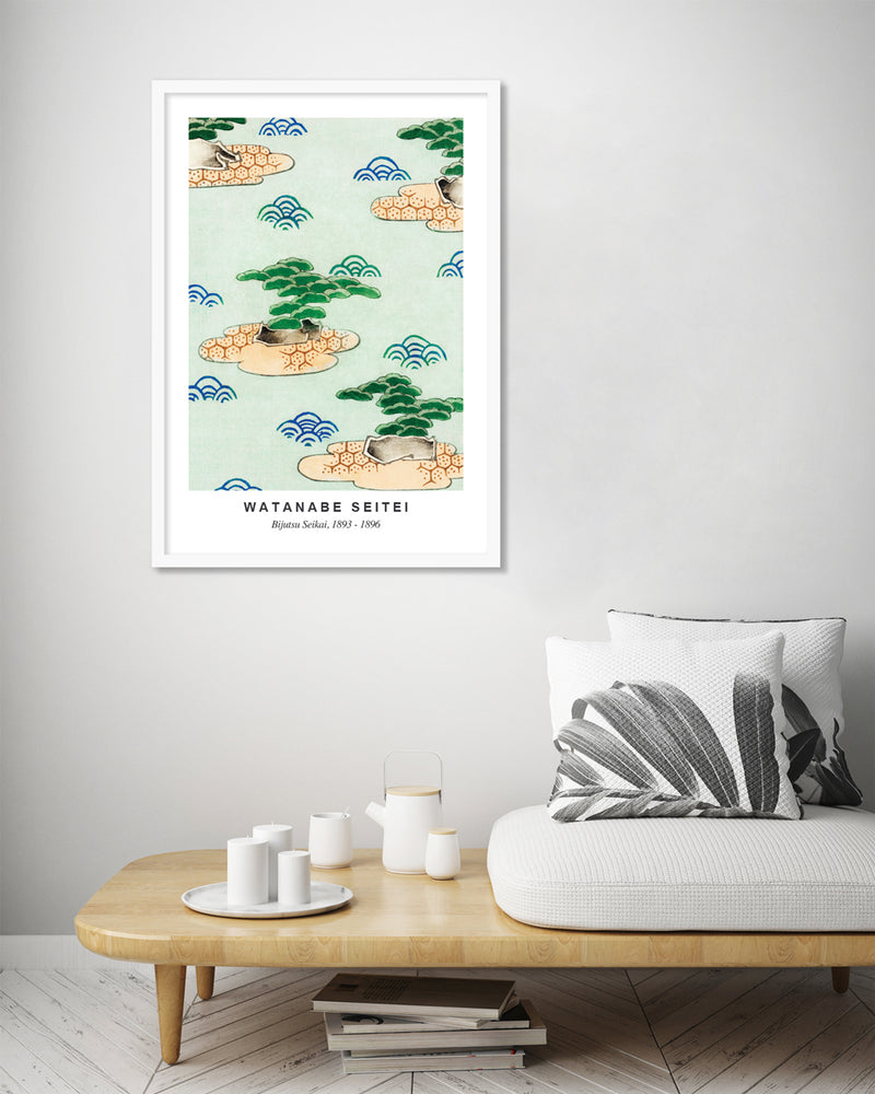 Japanese Landscape Watanabe Seitei - Vintage Japanese Art at The Good Poster Company
