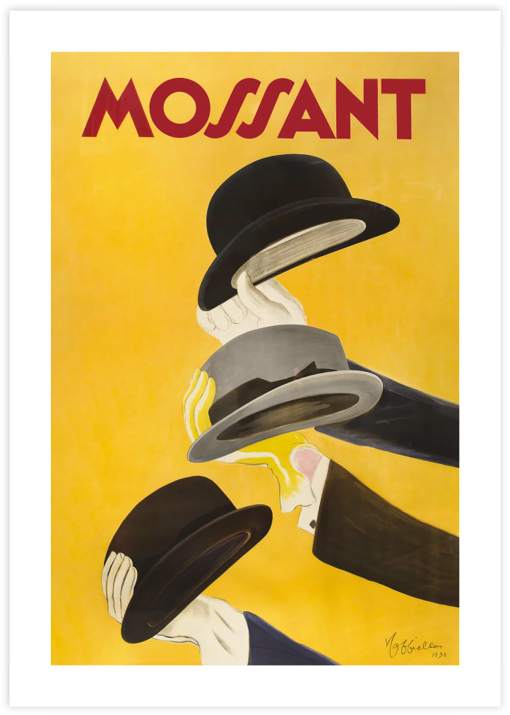Mossant by Leonetto Cappiello  - Vintage French Art Prints at The Good Poster Company