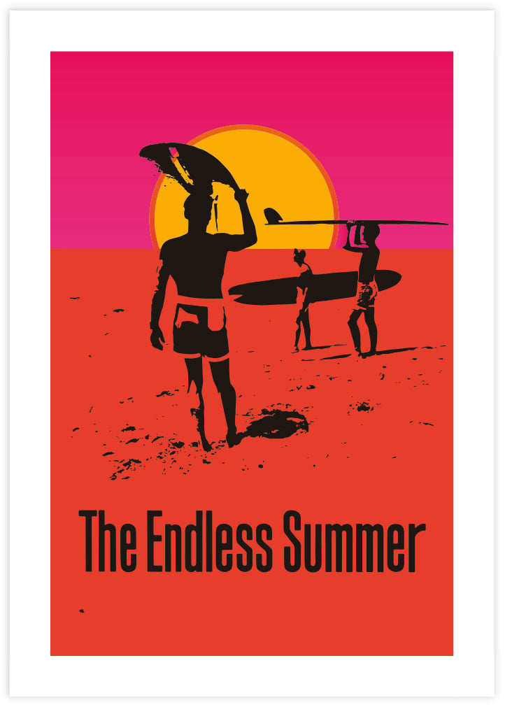 The Endless Summer Movie Poster - Surfing Posters - The Good Poster Company