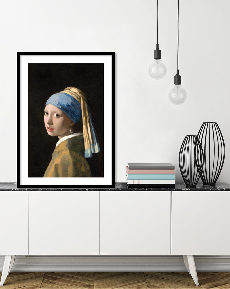 Girl with the Pearl Earring Art Print - Famous Pieces of Artwork - The Good Poster Company