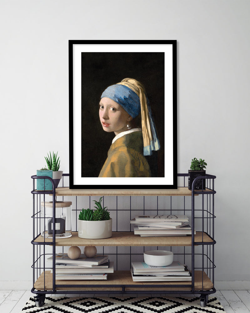 Girl with the Pearl Earring Art Print - Famous Pieces of Artwork - The Good Poster Company
