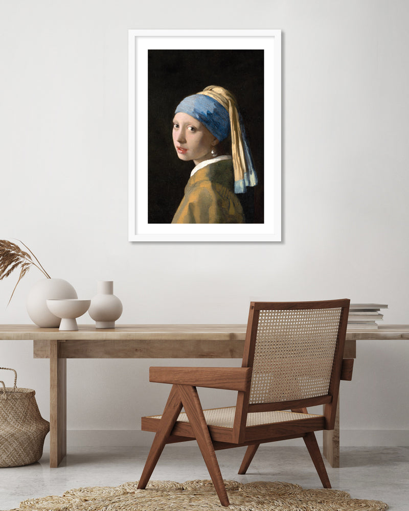 Girl with the Pearl Earring Art Print - Famous Pieces of Artwork - The Good Poster Company