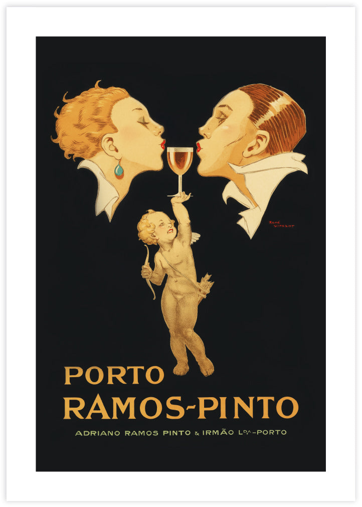 Porto Ramos Pinto by Rene Vincent - Vintage Advertising Posters by The Good Poster Company