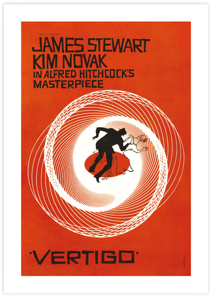 Vertigo Movie Poster - Vintage Movie Posters - The Good Poster Company