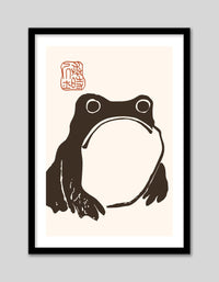 Angry Frog - The Good Poster Co. - Paper Size : 29.7 x 42.0 cm A3