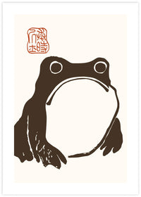 Angry Frog - The Good Poster Co. - Paper Size : 29.7 x 42.0 cm A3