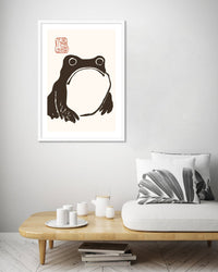 Angry Frog - The Good Poster Co. - Paper Size : 29.7 x 42.0 cm A3