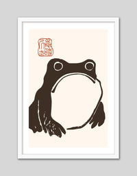 Angry Frog - The Good Poster Co. - Paper Size : 29.7 x 42.0 cm A3