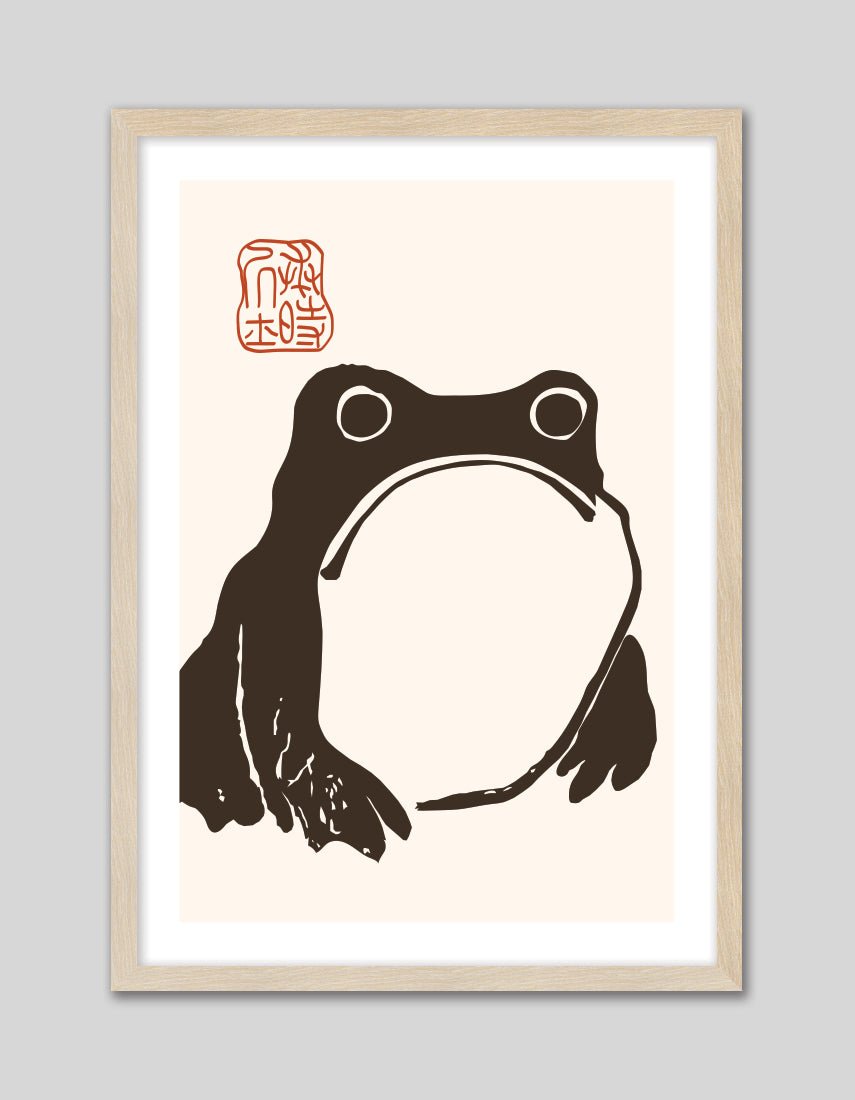 ange_mocha様リクエスト Angry Frog – Striking Japanese Print for Modern Interiors – The