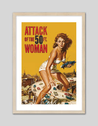 Attack of the 50 Foot Woman - The Good Poster Co. - Paper Size : 50.0 x 70.0 cm
