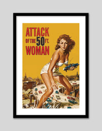 Attack of the 50 Foot Woman - The Good Poster Co. - Paper Size : 50.0 x 70.0 cm