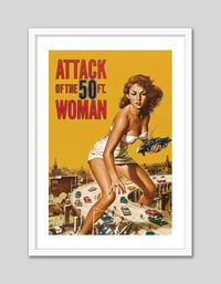 Attack of the 50 Foot Woman - The Good Poster Co. - Paper Size : 50.0 x 70.0 cm