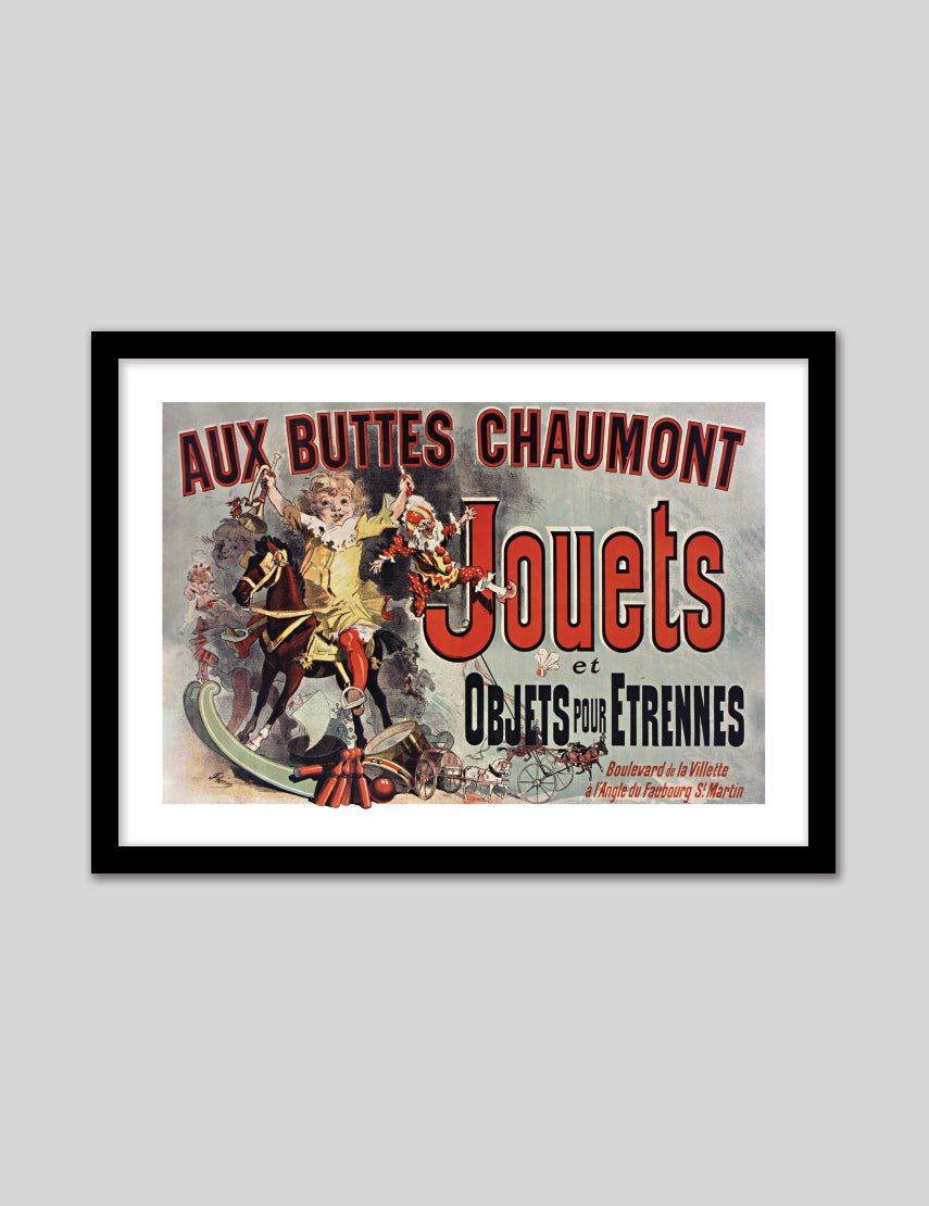 Aux Buttes Chaumont Jouets - The Good Poster Co. - Paper Size : 70.0 x 50.0 cm