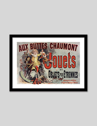 Aux Buttes Chaumont Jouets - The Good Poster Co. - Paper Size : 70.0 x 50.0 cm