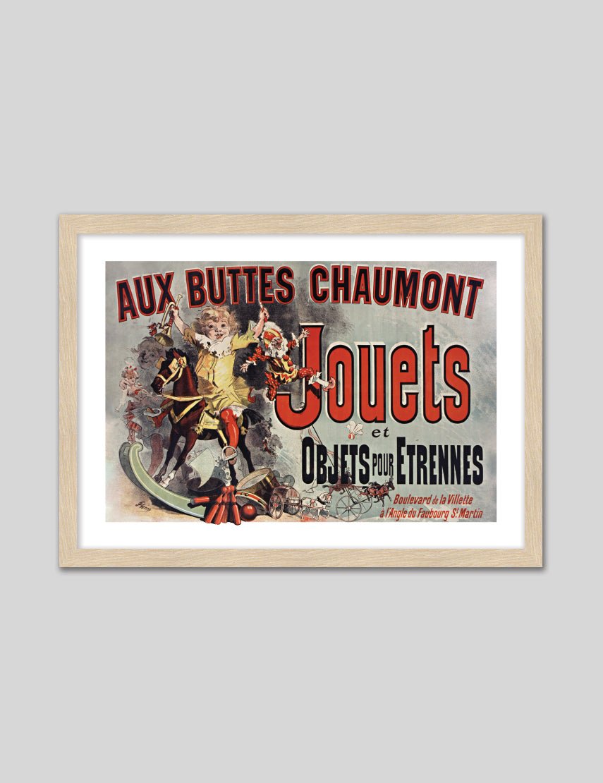Aux Buttes Chaumont Jouets - The Good Poster Co. - Paper Size : 70.0 x 50.0 cm