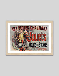 Aux Buttes Chaumont Jouets - The Good Poster Co. - Paper Size : 70.0 x 50.0 cm