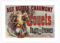 Aux Buttes Chaumont Jouets - The Good Poster Co. - Paper Size : 70.0 x 50.0 cm