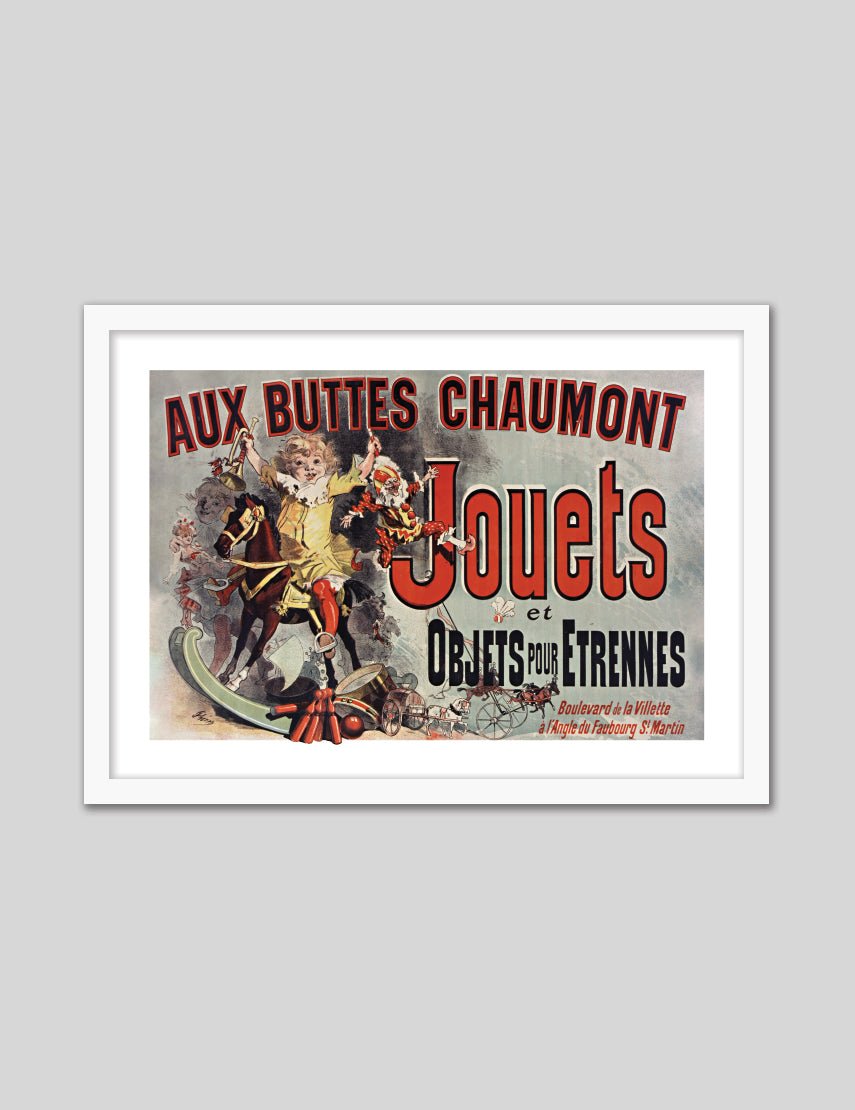 Aux Buttes Chaumont Jouets - The Good Poster Co. - Paper Size : 70.0 x 50.0 cm