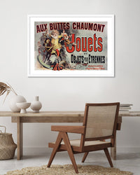 Aux Buttes Chaumont Jouets - The Good Poster Co. - Paper Size : 70.0 x 50.0 cm