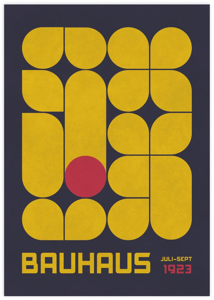 Bauhaus No.2 - The Good Poster Co. - Paper Size : 29.7 x 42.0 cm A3