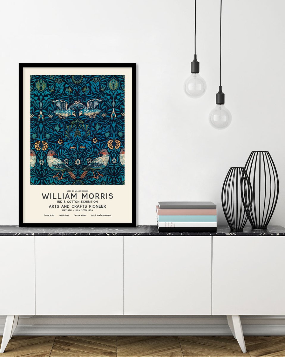 Birds Exhibition Poster - The Good Poster Co. - Paper Size : 29.7 x 42.0 cm A3