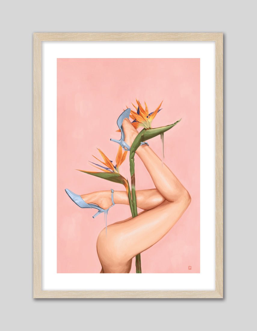 Birds of Paradise - The Good Poster Co. - Paper Size : 40.6 x 50.8 cm