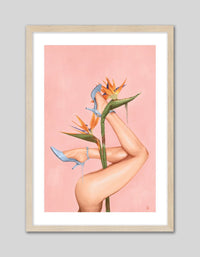 Birds of Paradise - The Good Poster Co. - Paper Size : 40.6 x 50.8 cm
