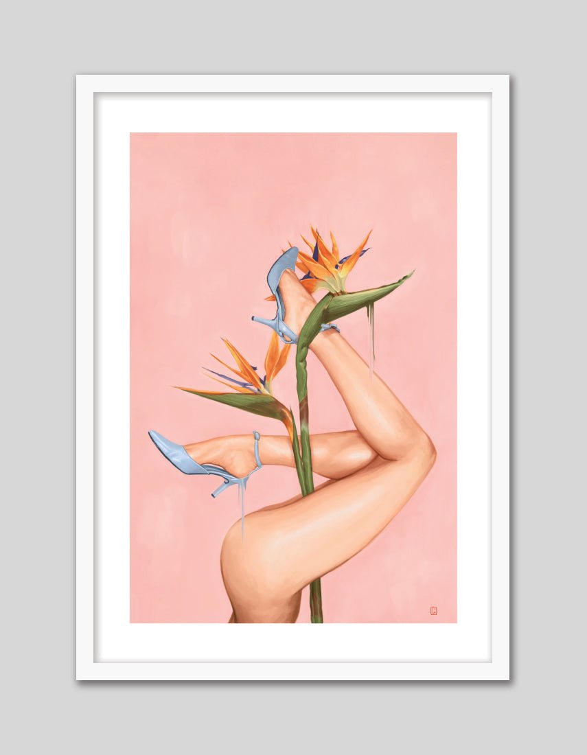 Birds of Paradise - The Good Poster Co. - Paper Size : 40.6 x 50.8 cm