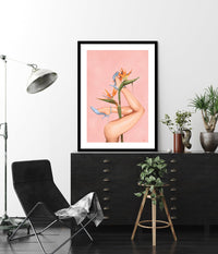 Birds of Paradise - The Good Poster Co. - Paper Size : 40.6 x 50.8 cm