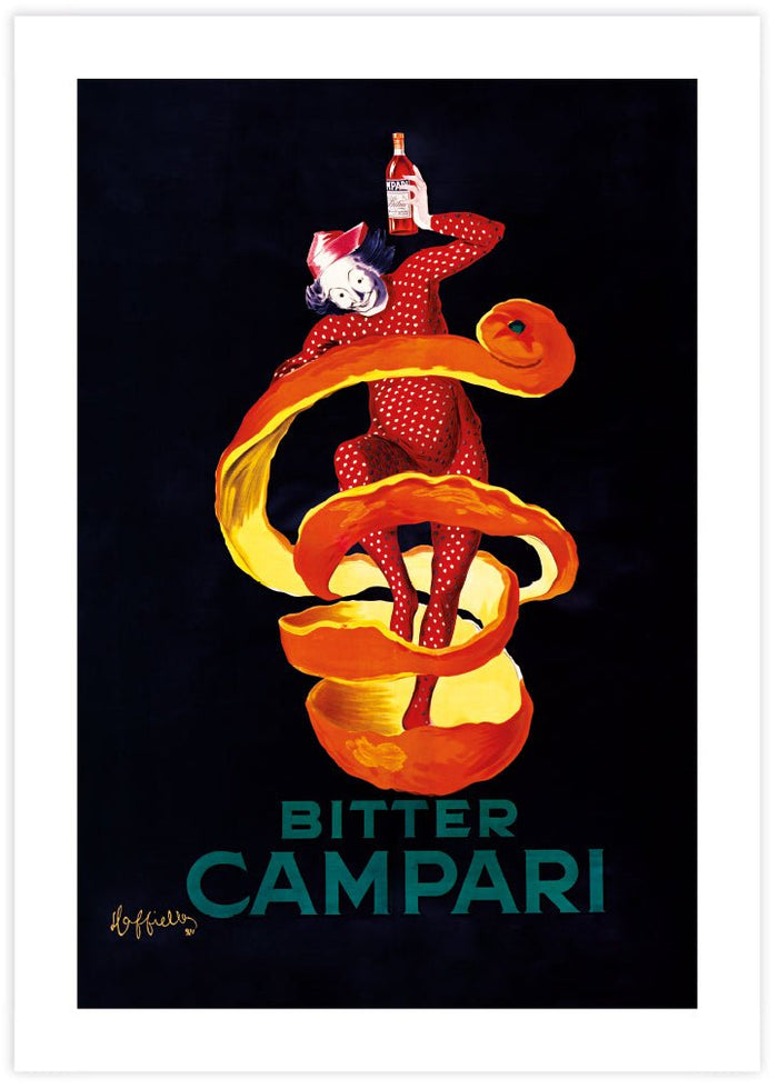 Bitter Campari - The Good Poster Co. - Paper Size : 42.0 x 59.4 cm A2