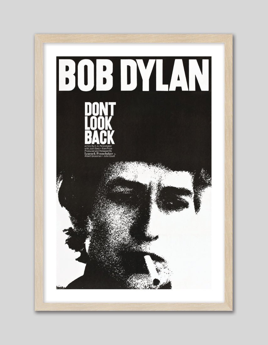 Bob Dylan Don't Look Back - The Good Poster Co. - Paper Size : 29.7 x 42.0 cm A3