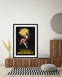 Cognac Monnet - The Good Poster Co. - Paper Size : 42.0 x 59.4 cm A2