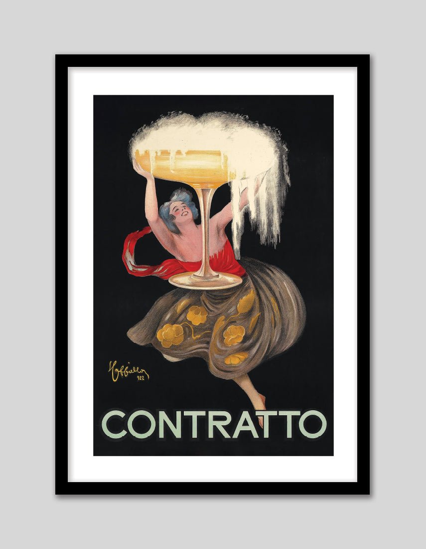 Contratto - The Good Poster Co. - Paper Size : 40.6 x 50.8 cm