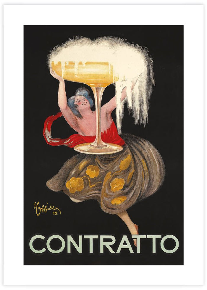Contratto - The Good Poster Co. - Paper Size : 40.6 x 50.8 cm