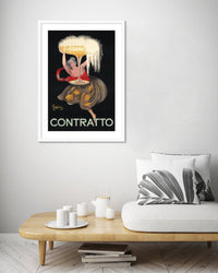 Contratto - The Good Poster Co. - Paper Size : 40.6 x 50.8 cm