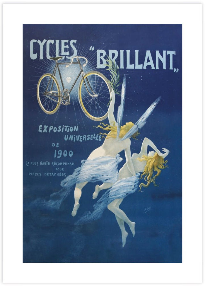 Cycles Brillant - The Good Poster Co. - Paper Size : 40.6 x 50.8 cm