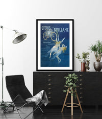 Cycles Brillant - The Good Poster Co. - Paper Size : 40.6 x 50.8 cm