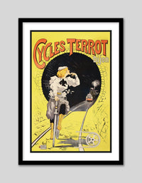 Cycles Terrot - The Good Poster Co. - Paper Size : 29.7 x 42.0 cm A3
