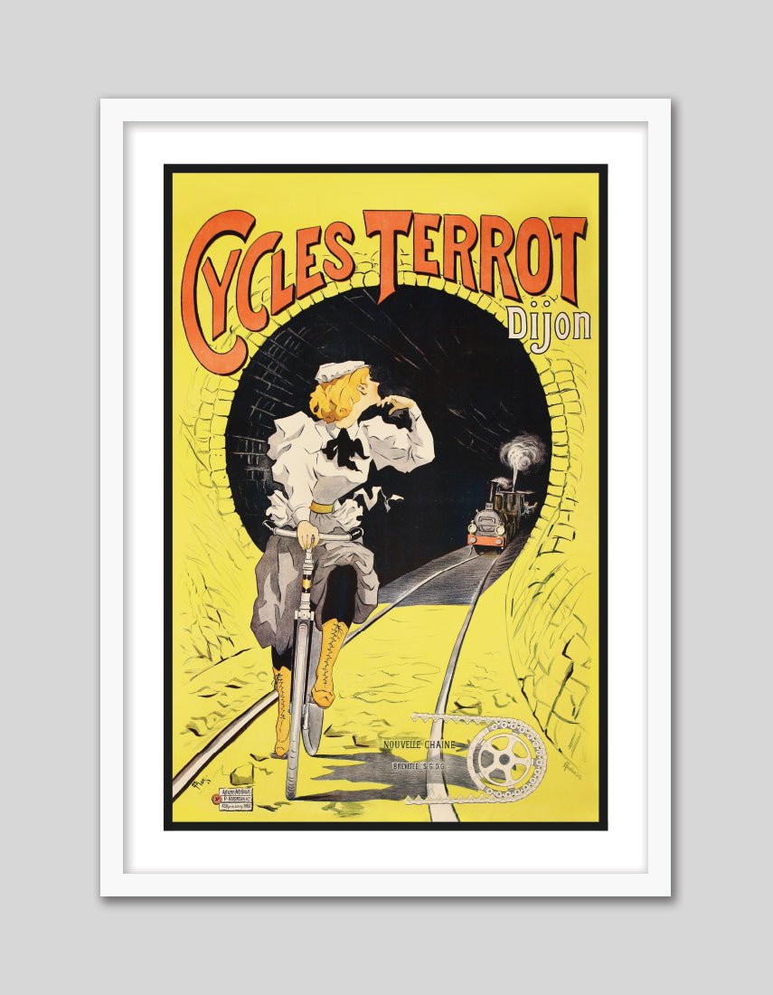 Cycles Terrot - The Good Poster Co. - Paper Size : 29.7 x 42.0 cm A3