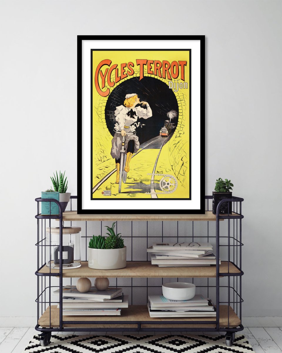 Cycles Terrot - The Good Poster Co. - Paper Size : 29.7 x 42.0 cm A3