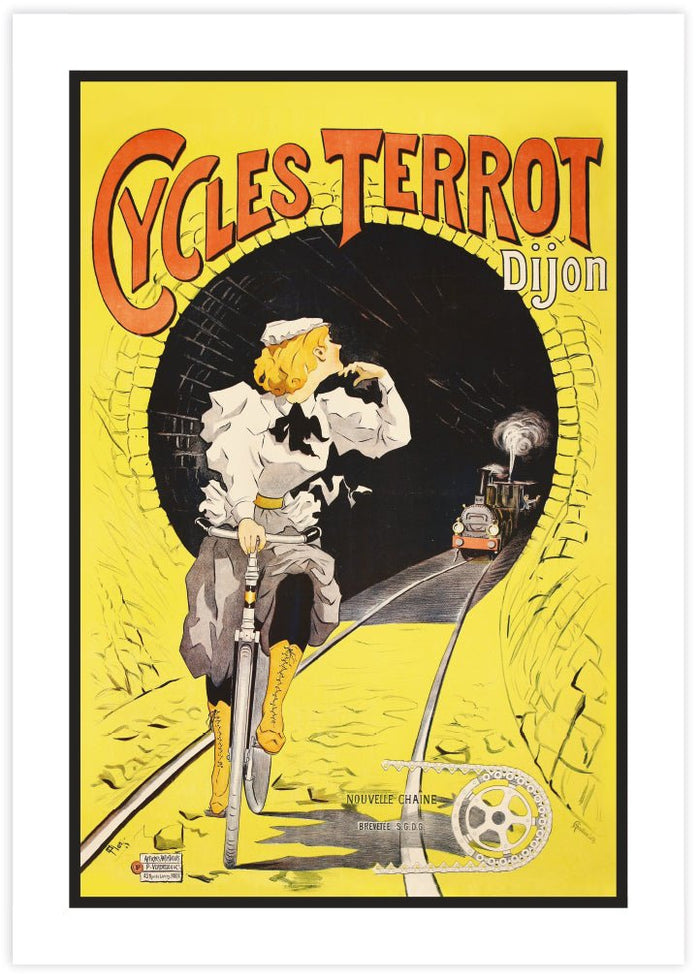 Cycles Terrot - The Good Poster Co. - Paper Size : 29.7 x 42.0 cm A3