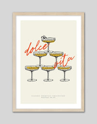Dolce Vita - The Good Poster Co. - Paper Size : 29.7 x 42.0 cm A3