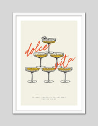 Dolce Vita - The Good Poster Co. - Paper Size : 29.7 x 42.0 cm A3