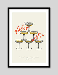 Dolce Vita - The Good Poster Co. - Paper Size : 29.7 x 42.0 cm A3