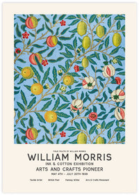 Four Fruits Exhibition Poster - The Good Poster Co. - Paper Size : 29.7 x 42.0 cm A3